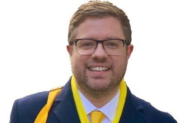 Rob Colwell on white background